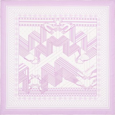 【可愛い】HERMES バレッタ Sangles en Zigzag Bandana Sangles en Zigzag Bandana